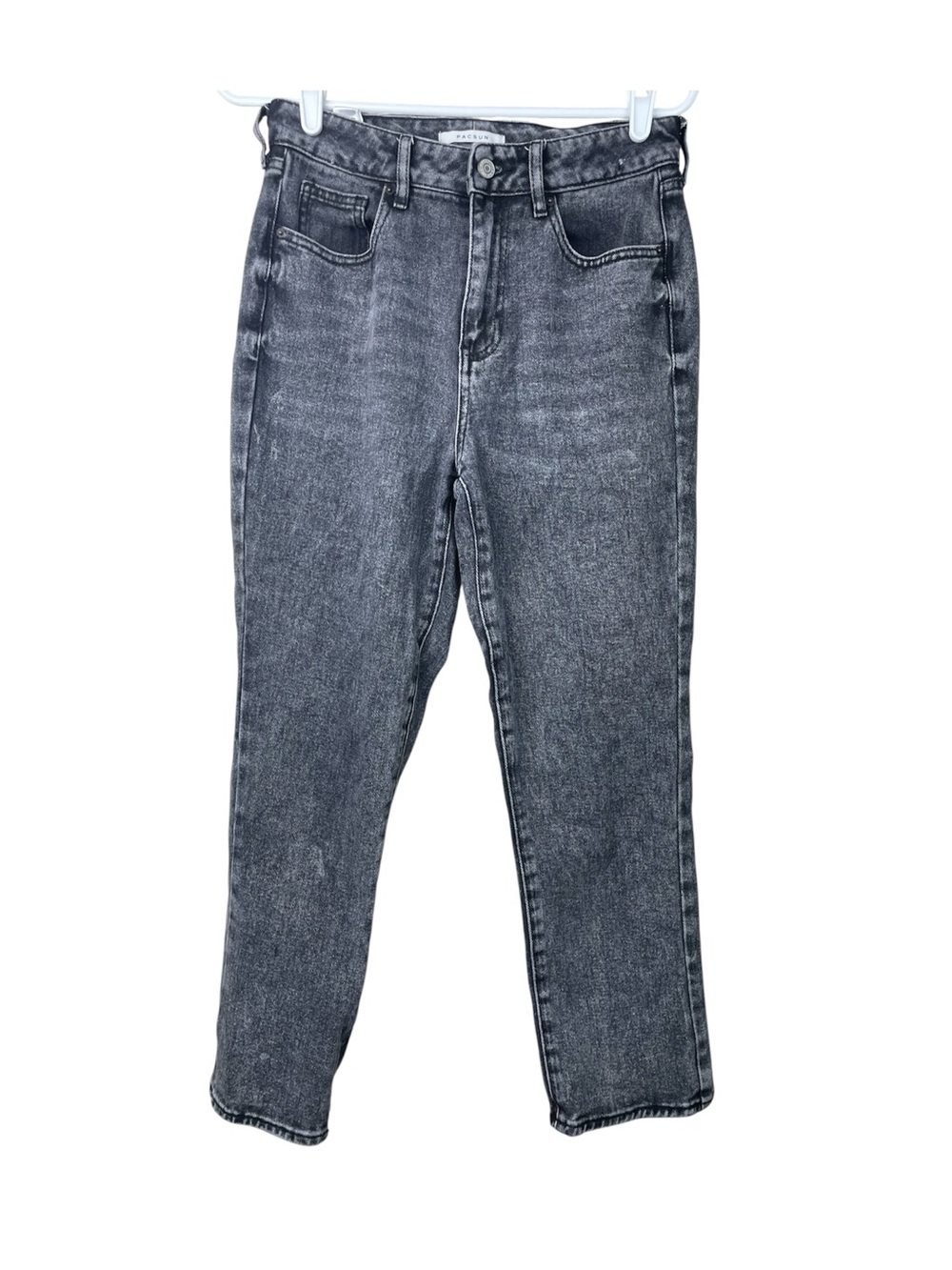 Pacsun Mom Jeans Charcoal Gray Denim Jean Women’s Size 26